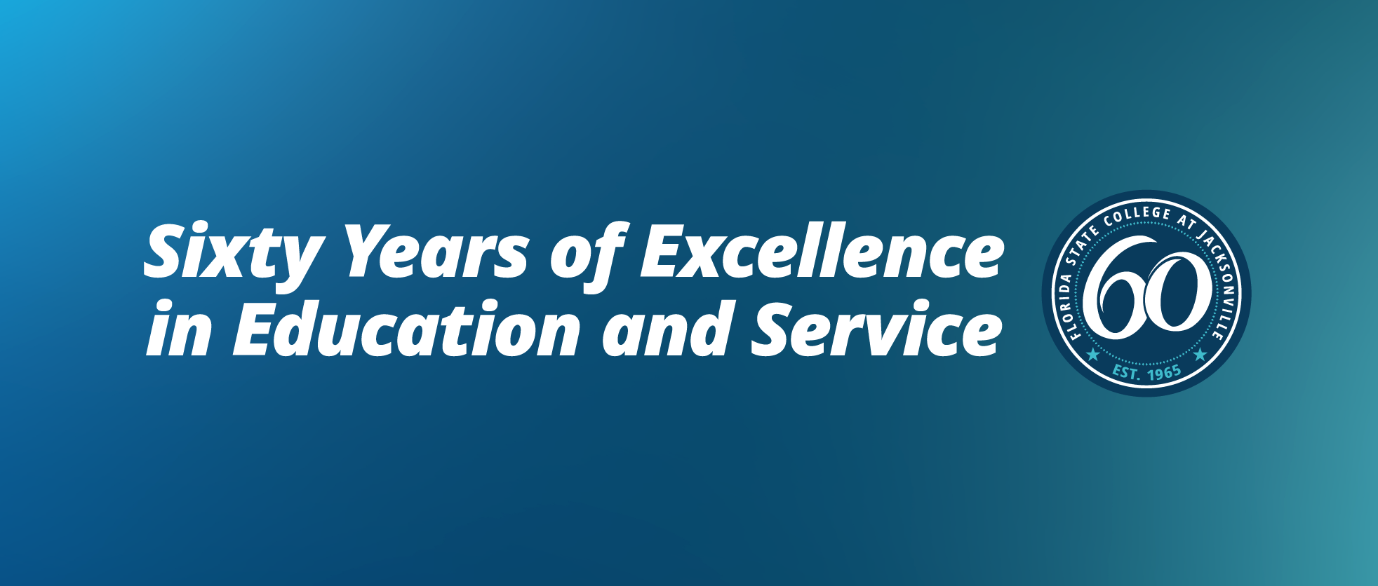 60th Anniversary Banner