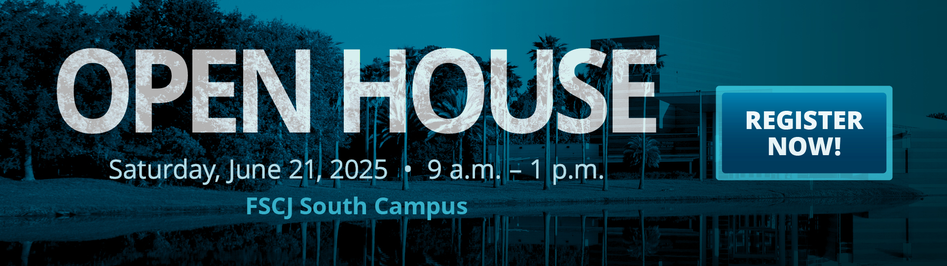 Open House - June 21 - Register now