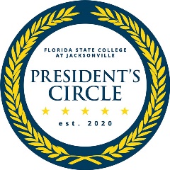 FSCJ President's Circle seal