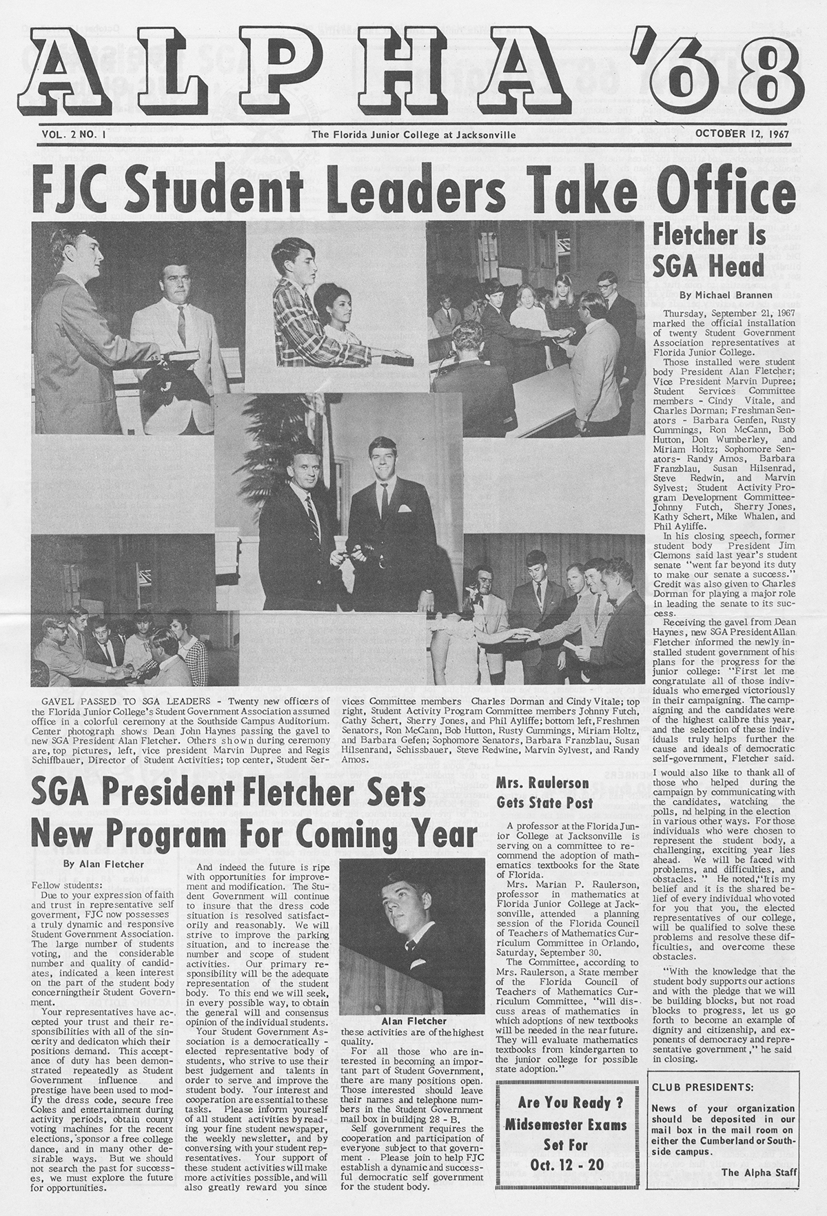 Photo of the First Surviving Issue