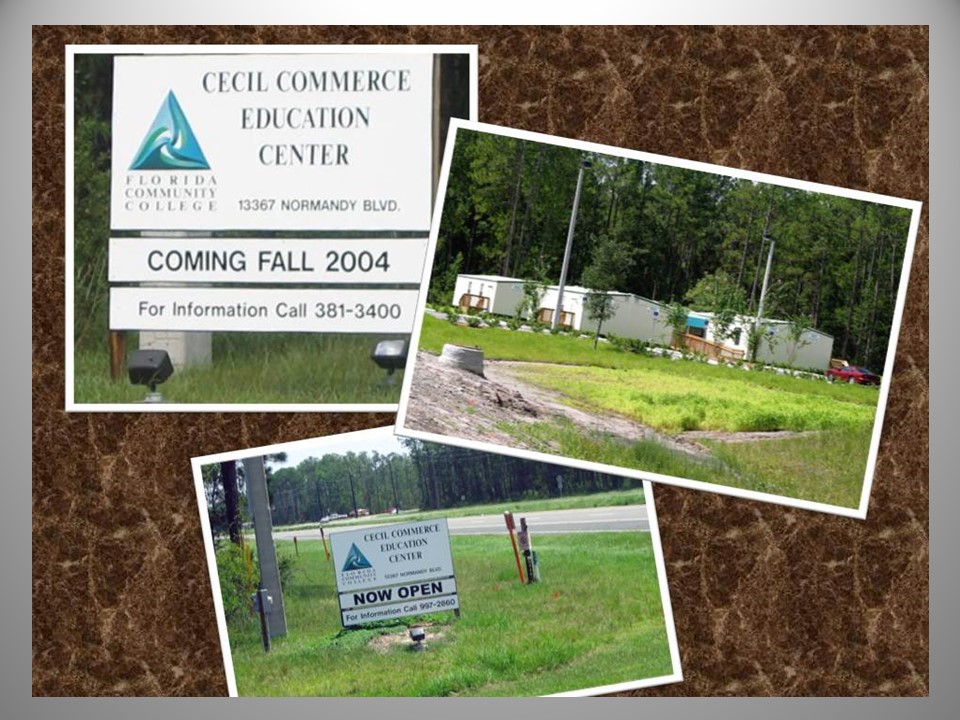 Images of the Cecil Center portable facilities