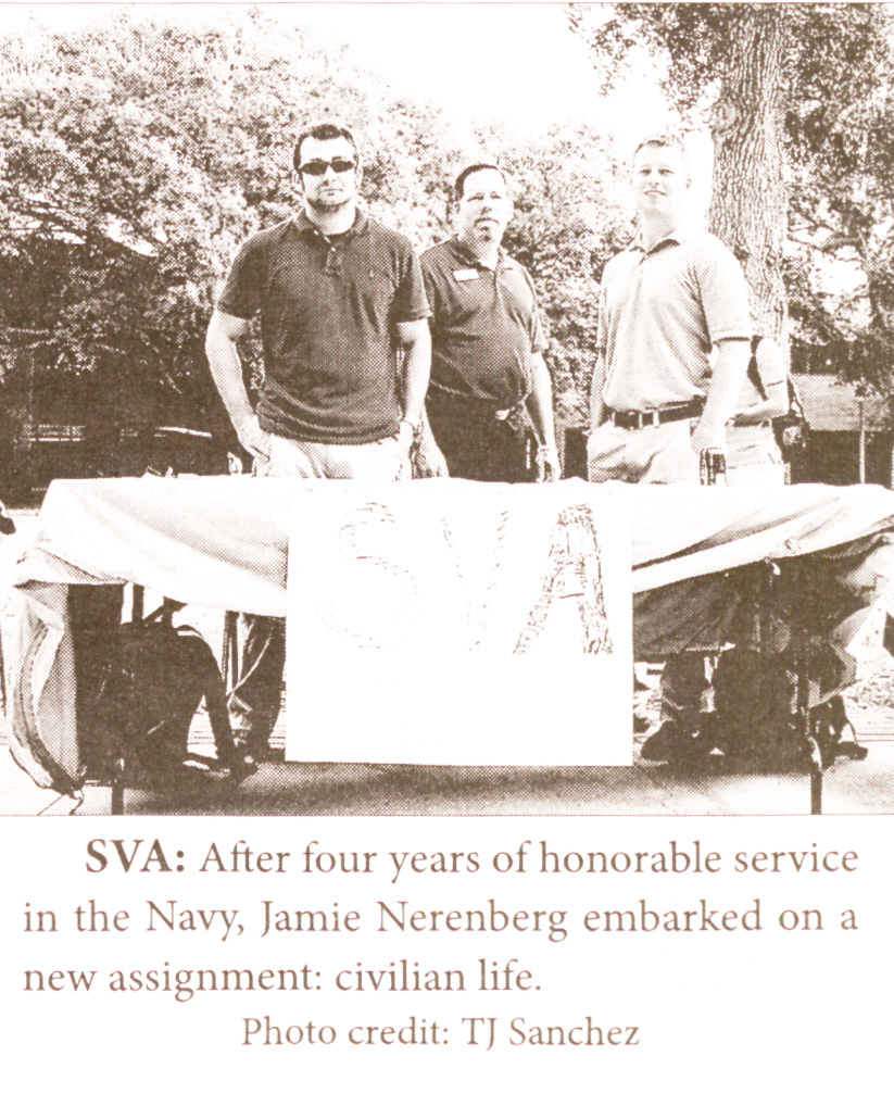 Article in Campus Voice on new SVA Chapter