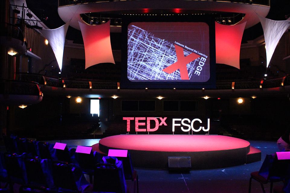 Photo of TEDxFSCJ Stage