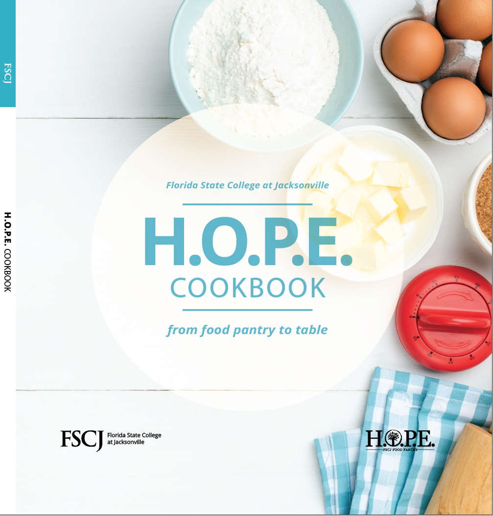 Cover of HOPE Food Pantry Cookbook