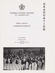 Photo of crowd at First Commencement