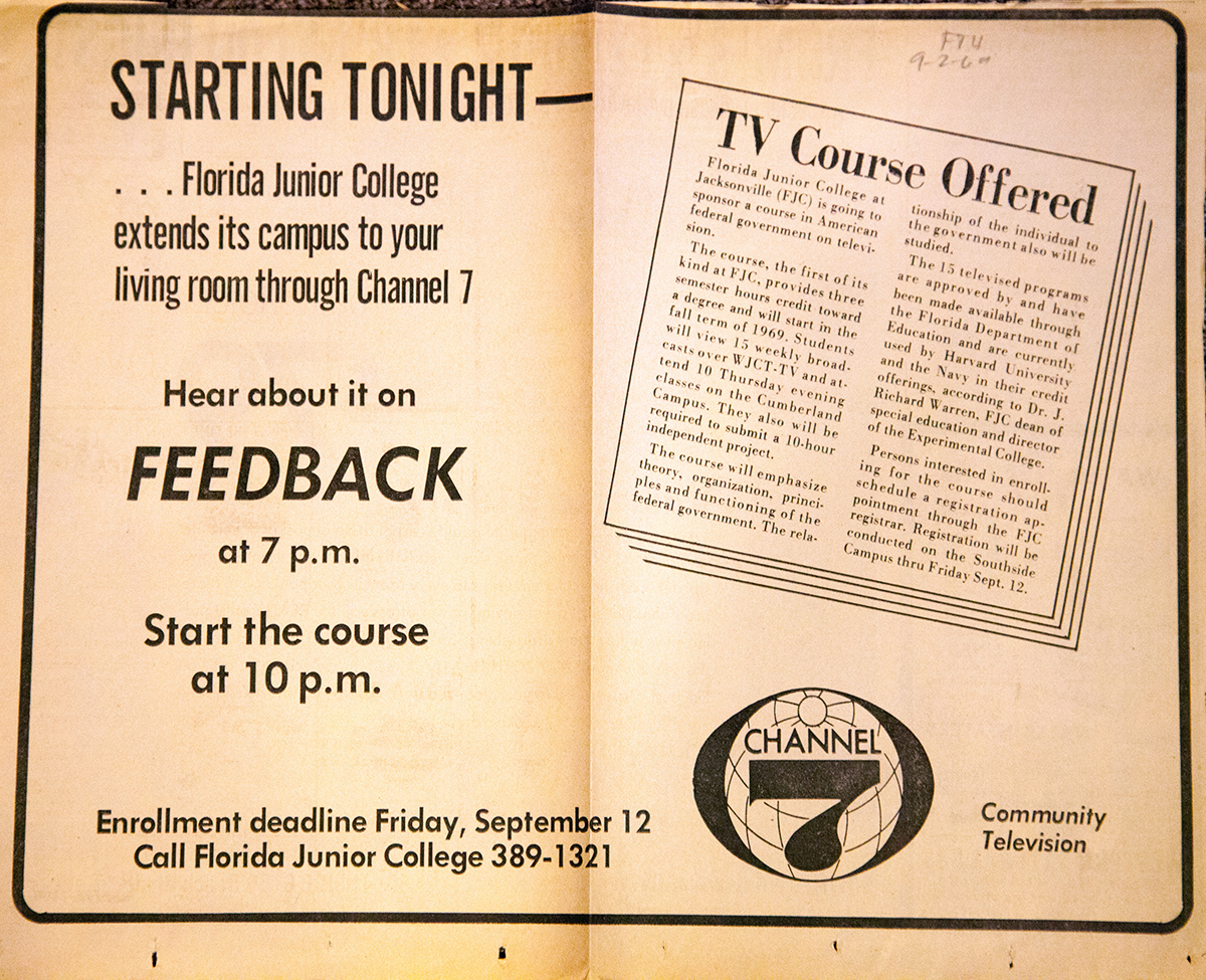 First Telecourse Advertisement