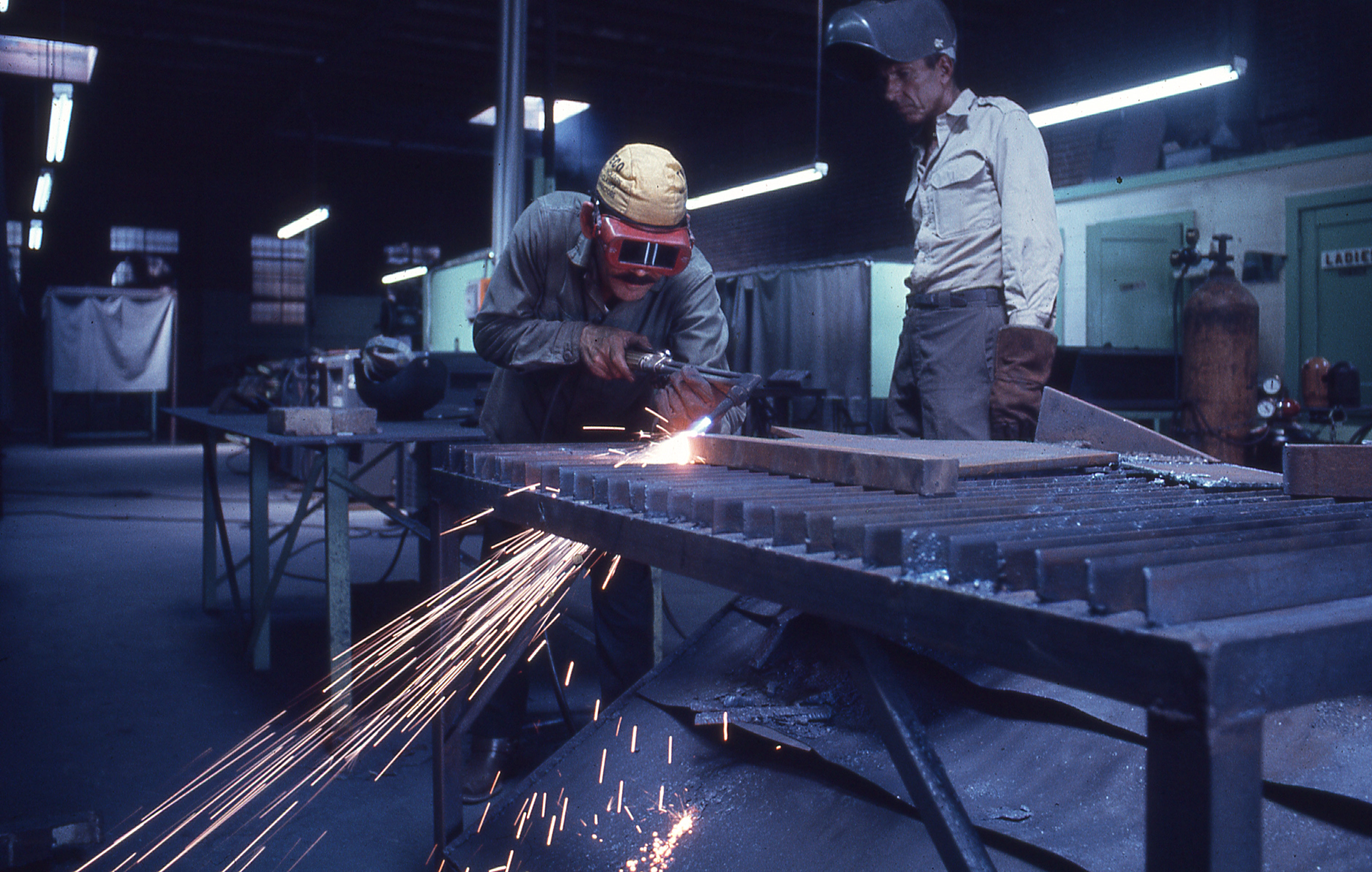 Student Welding