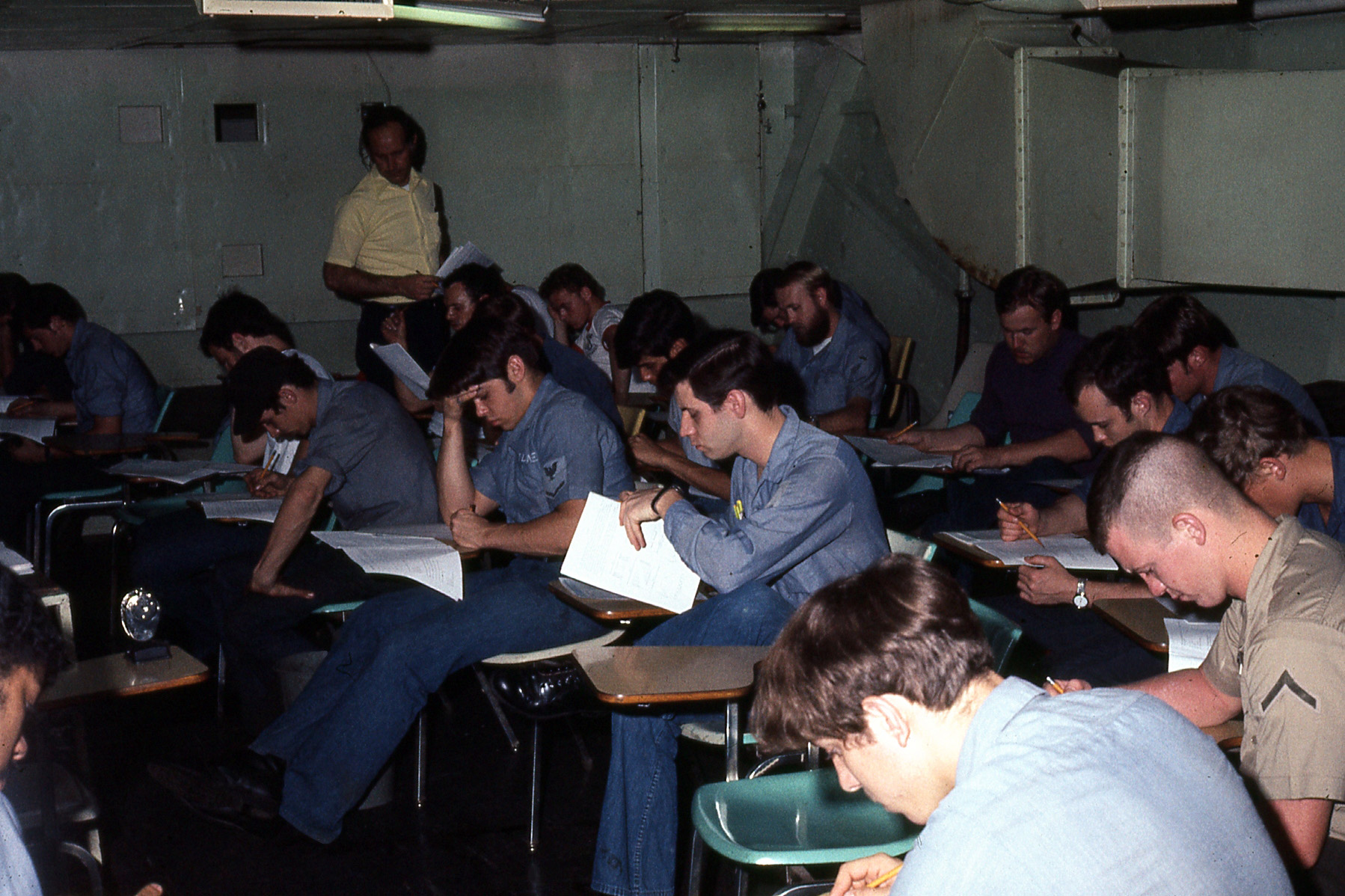 Members of Navy in PACE Course