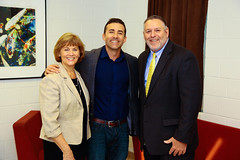Matt Beaudreau with Dr. Bioteau