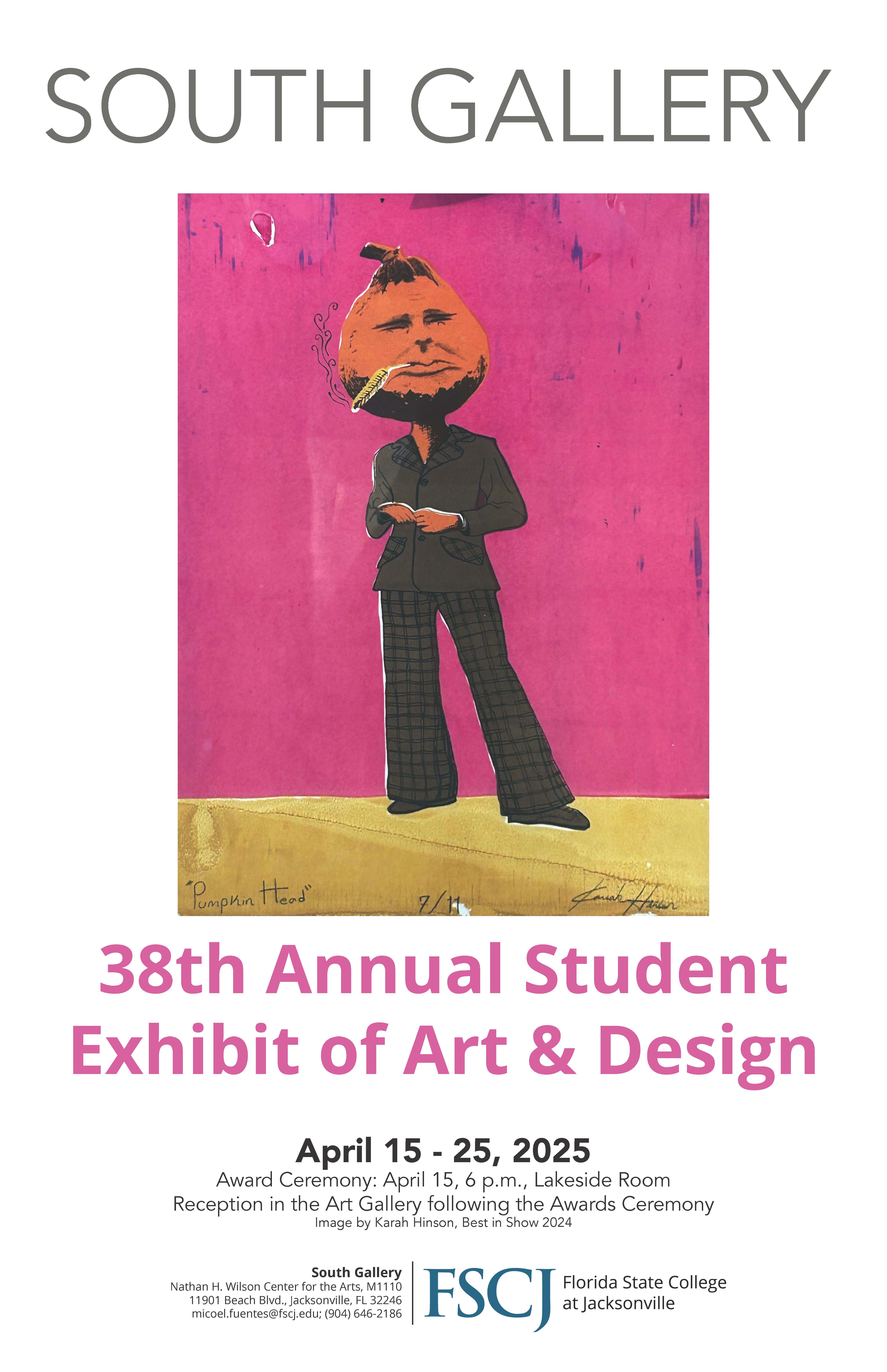 Student Annual  Exhibit Poster