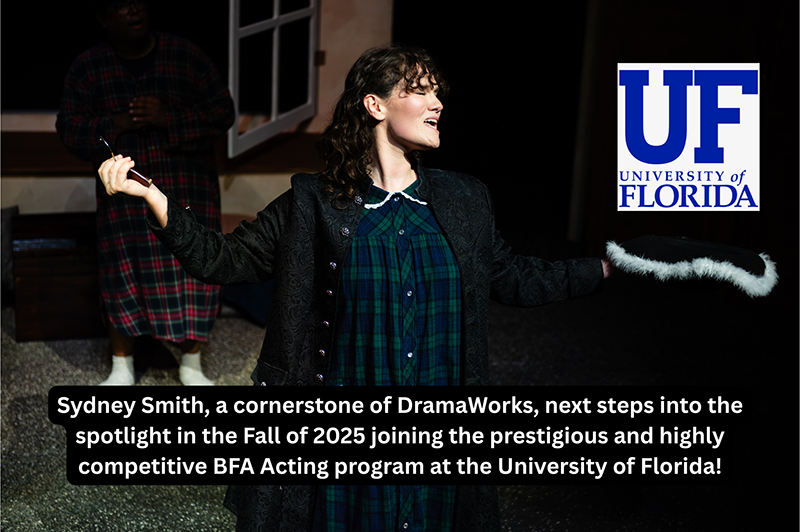 An image of Sydney Smith with the UF logo