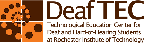DeafTEC Logo Logo for DeafTEC