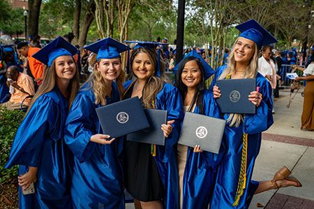 Group of excited FSCJ graduates