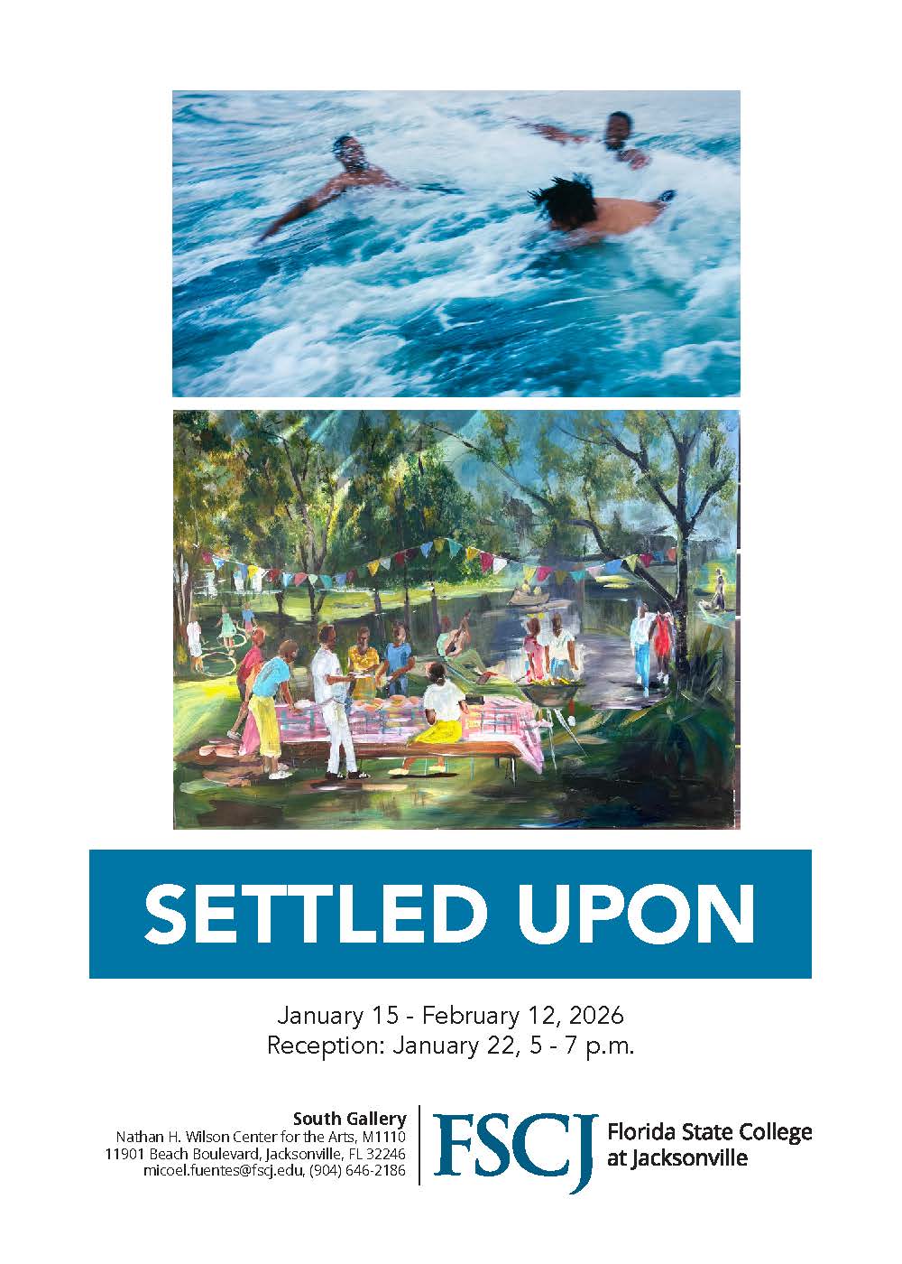 SETTLED UPON POSTCARD