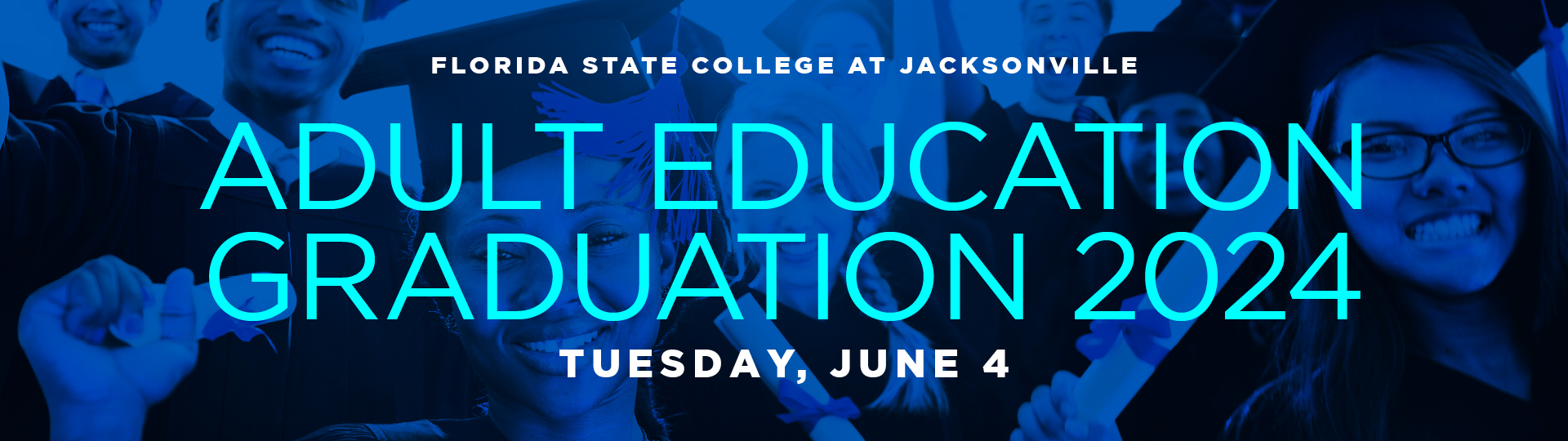 Adult Education Graduation Banner